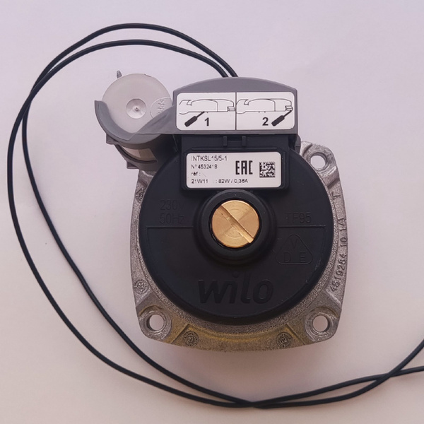 Запчасти и аксессуары для котлов Wilo Двигатель насоса Willo INTKSL 15/ ...