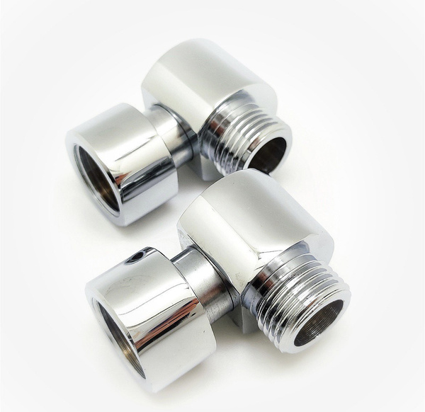 Соединение угловое для полотенцесушителя 3/4"BP х 1/2" HP Угловое ...