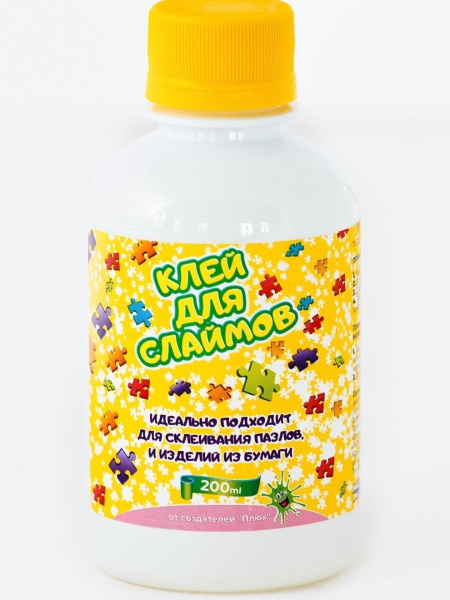 Клей для слайма "Плюх" 0,2 л цвет прозрачный - купить с доставкой по ...
