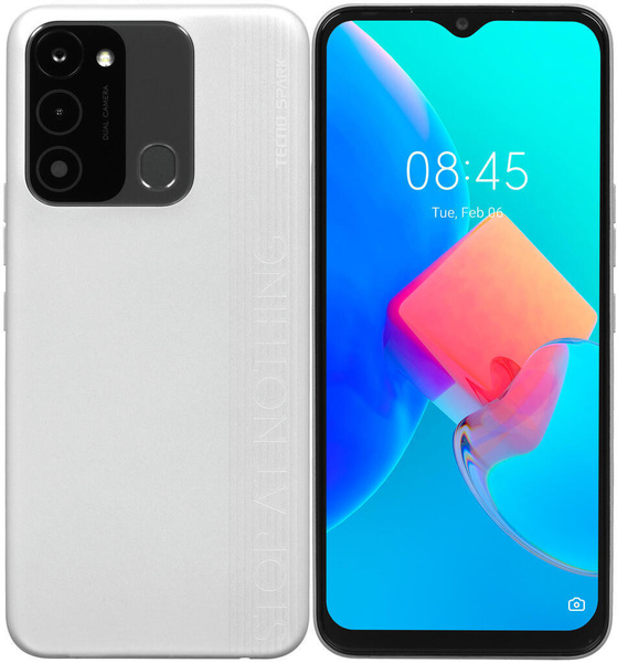 Смартфон Tecno Spark 8C 64 ГБ (Spark 8C) серый - купить по выгодной ...