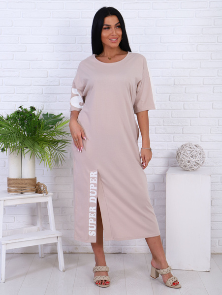 Платье летнее женское большие размеры, Женский, На любой сезон, размер ...