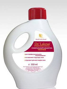 Delakrua Универсальный разбавитель лака 300ml - купить с доставкой по ...