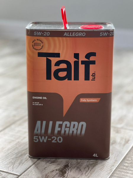 Масло моторное TAIF 5W-20 Синтетическое - купить в интернет-магазине ...