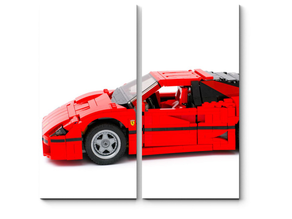 Модульная картина Лего Ferrari F40 - купить по выгодной цене в интернет ...