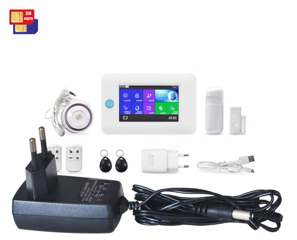 Strazh Mod:Galaktika GSM (K87968PIV) - сигнализация GSM-Wi-Fi в гараж и ...