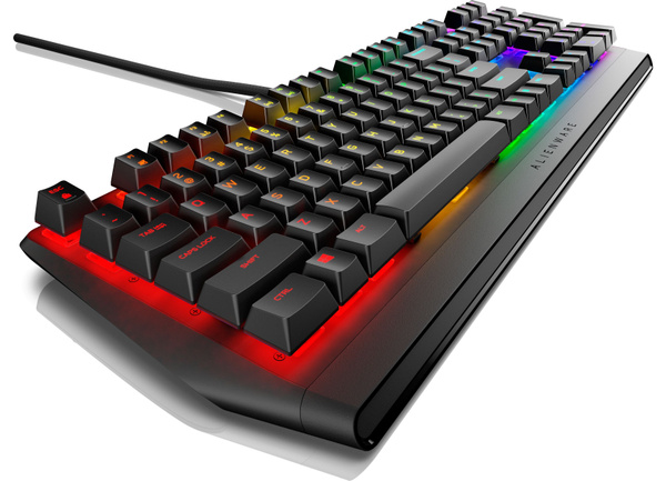 Мембранная клавиатура Alienware Низкопрофильная механическая с RGB ...