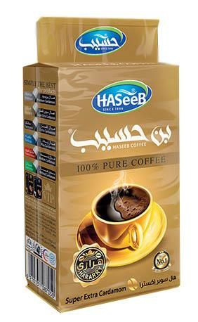 Кофе молоты с кардамоном, Haseeb, Super Extra, 200 грамм - купить с ...