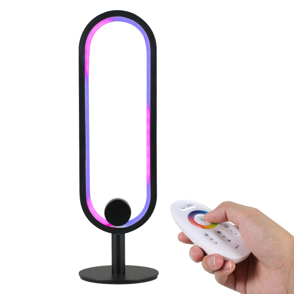 C100-240V RGB Настольная лампа Настольный светильник с контроллером ...