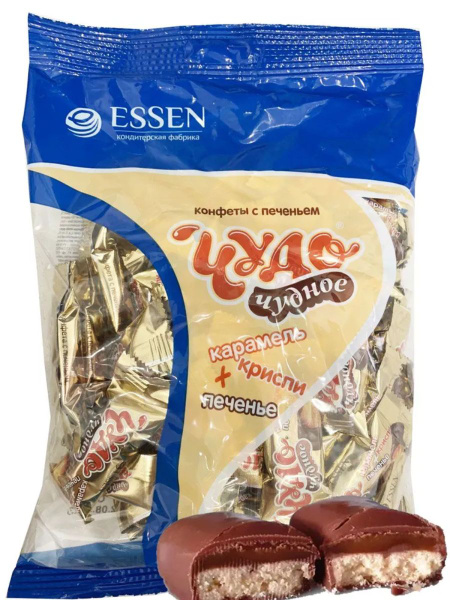 Конфеты с печеньем, карамелью и криспи "Чудо чудное" 500гр - купить с ...