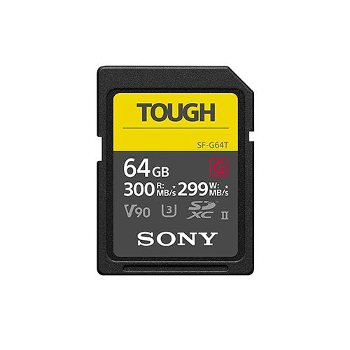 Карта памяти SDHC Sony серии SF-G TOUGH, 64GB - купить с доставкой по ...