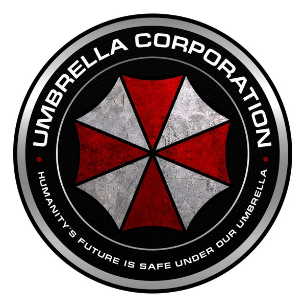 Наклейка Umbrella Corporation / Корпорация Амбрелла - купить по ...
