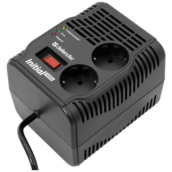Стабилизатор напряжения Defender AVR Initial 1000VA купить на OZON по ...