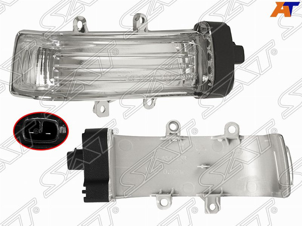 Поворот в зеркало (Справа) Toyota Noah 07-13 / Ractis 05-10