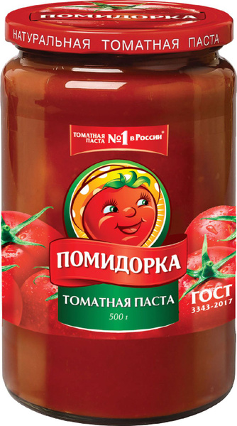 Томатная паста Помидорка, 500 г купить на OZON по низкой цене (137825743)