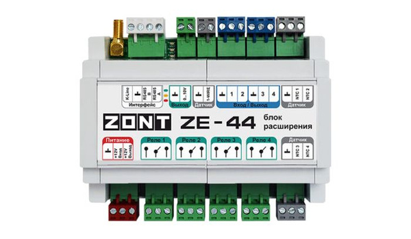 ZONT ZE-44 встраиваемый блок расширения купить на OZON по низкой цене ...