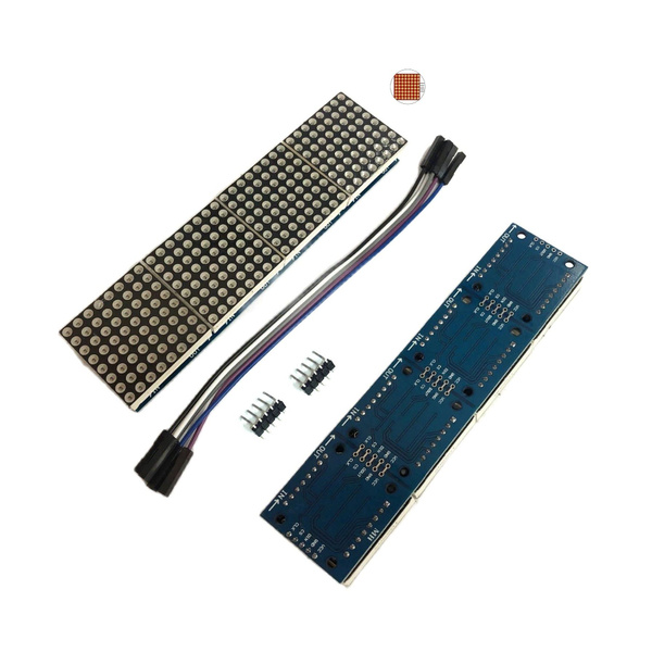 1 шт Модуль электронный MAX7219 матричный дисплейный светодиодный ...