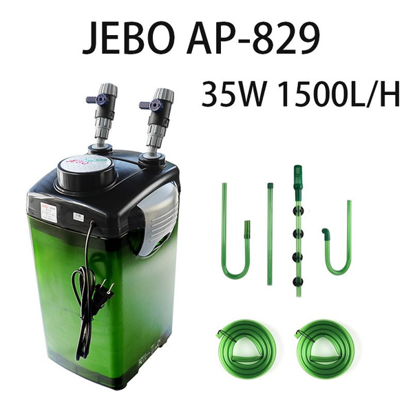Внешний фильтр для аквариума, JEBO AP829 35 Вт 1500Л / ч, 5-слойная ...