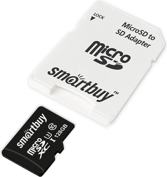SmartBuy Карта памяти 128 ГБ (SB128GBSDU1A-AD) - купить с доставкой по ...