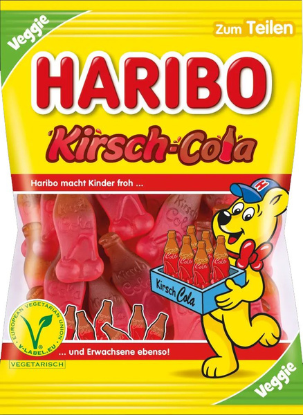Мармелад жевательный HARIBO Харибо Вишневая кола 200 г - купить с ...