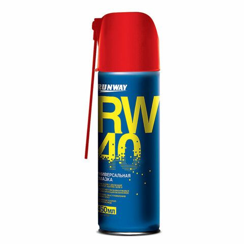 Смазка универсальная, RW-40 (аналог WD-40) 450 мл, аэрозоль с ...