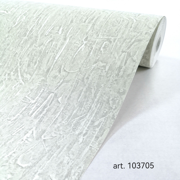 Обои виниловые горячего тиснения фоновые однотонные светлые жатка под ...