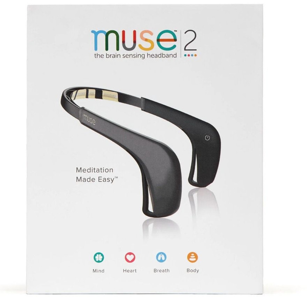 Нейрообруч для медитации Muse 2, Гаджет для медитации, расслабления и ...