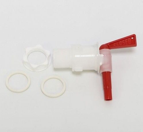 Кран пластиковый, встраиваемый на стенку ёмкости. - купить с доставкой ...