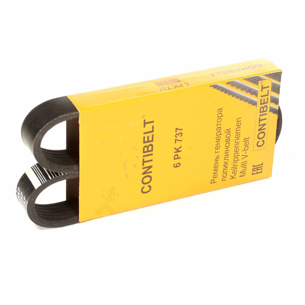 Ремень 737 (6PK) генератора ВАЗ-2110,2170 (16 кл) - CONTIBELT арт ...