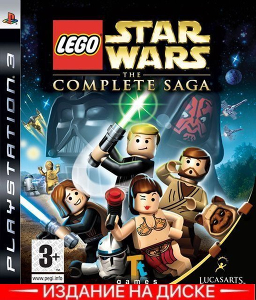 Игра LEGO Звездные войны Star Wars The Complete Saga (PlayStation 3 ...
