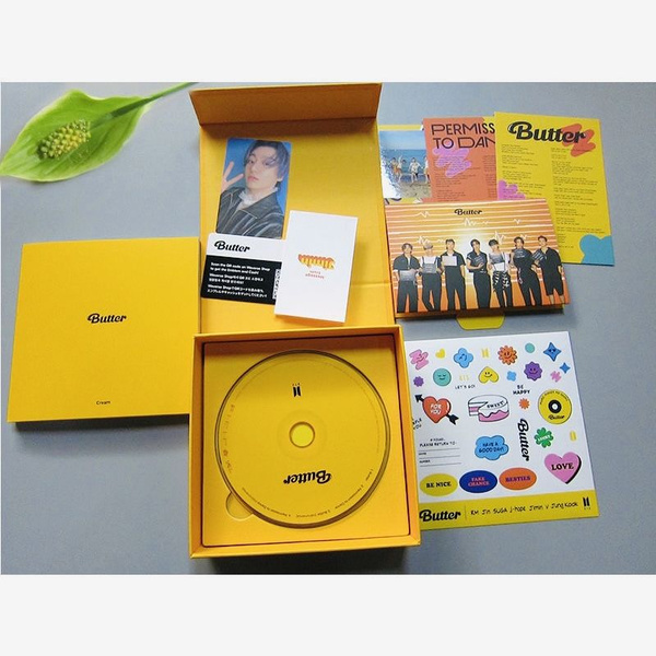 Butter Single Bts Butter Cd Target _ Butter Edition Limitée Coffret – YZFTE