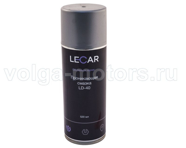 Смазка проникающая многофункциональная (аэрозоль) LECAR LD-40 520 мл.