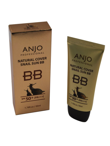 ANJO Professional BB крем для лица УЛИТОЧНЫЙ МУЦИН Natural Cover Snail ...