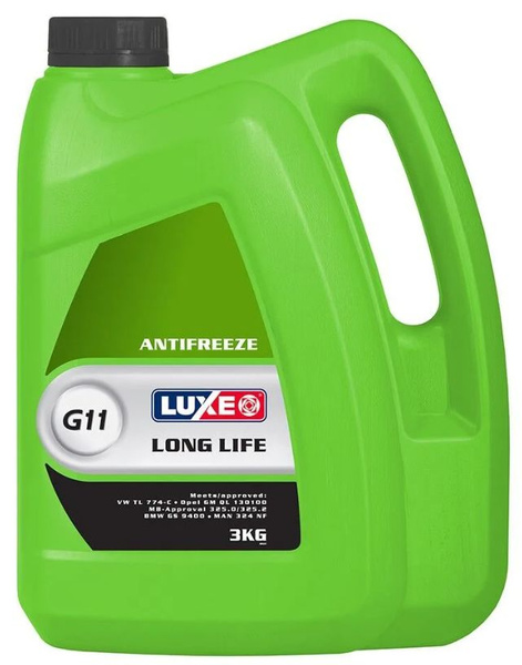 Антифриз LUXE зеленый G11 Long Life, Готовый раствор купить по выгодной ...