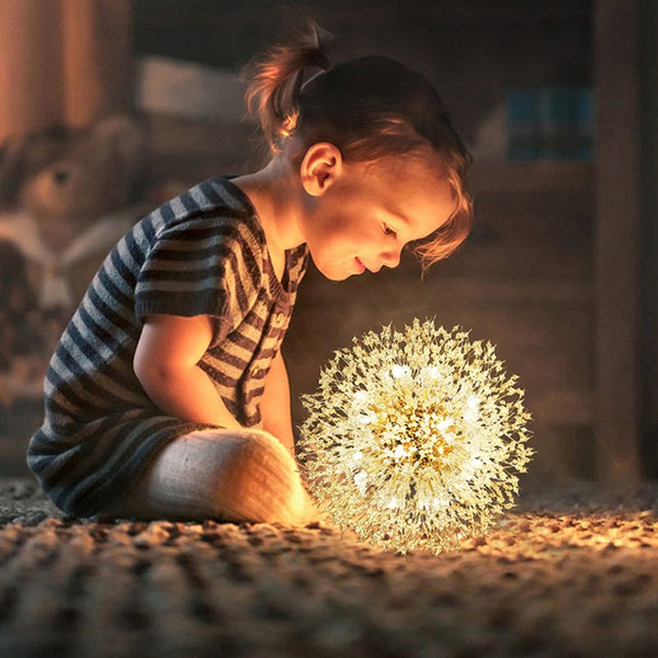 Хрустальный подвесной светильник в виде одуванчика подвесные ...