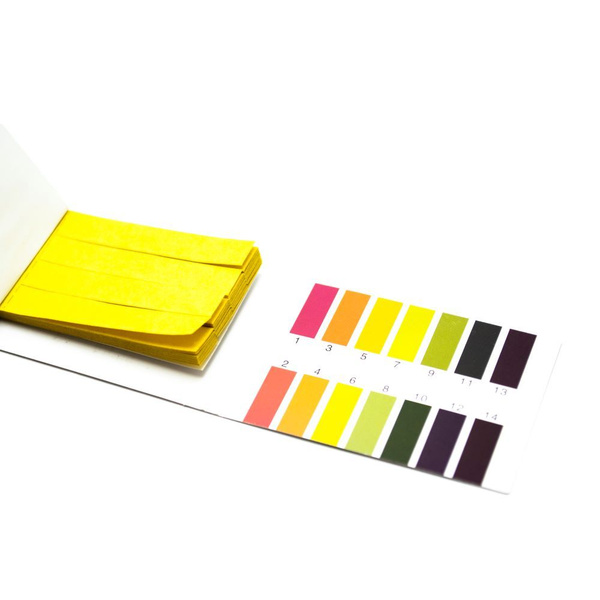 Набор универсальных индикаторных полосок для воды PH-тест 1-14 ...