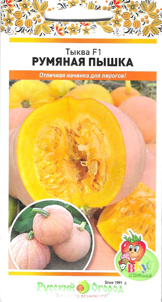 Тыквы НК-Русский огород Тыква Румяная пышка F1 - купить по выгодным ...