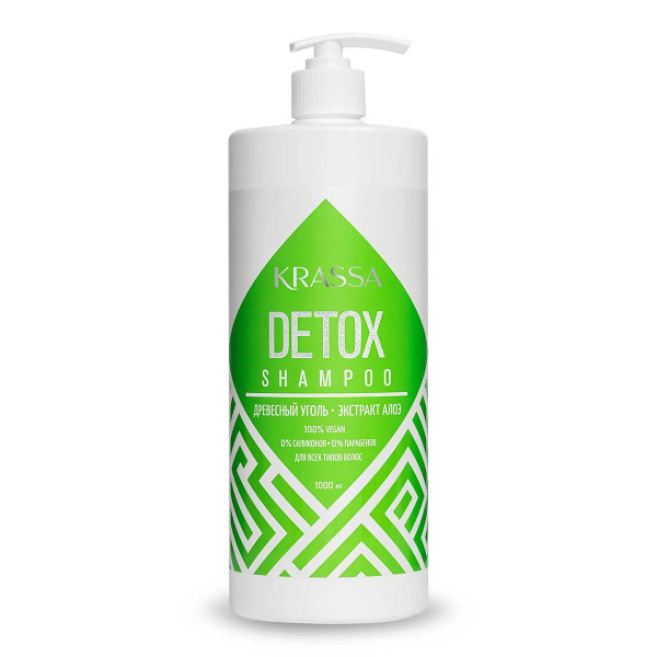 KRASSA Professional Detox Шампунь - детокс для волос 1000мл - купить с ...