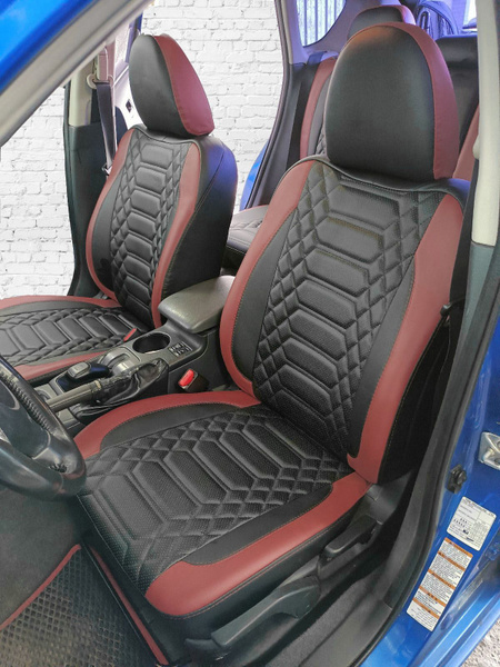 Чехлы для автомобильных сидений "Анаконда" на SsangYong New Actyon (2 ...