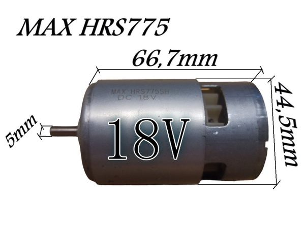 Двигатель для шуруповерта 18V HRS-775 - купить по выгодной цене в ...