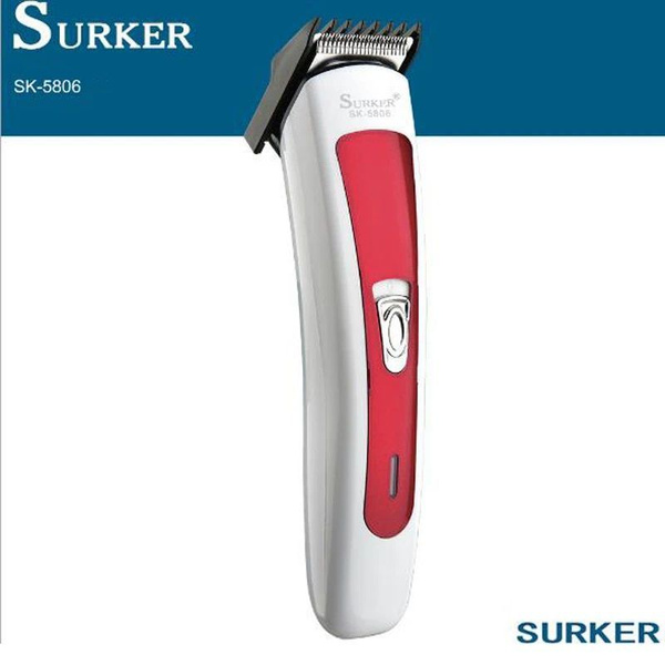 Машинка для стрижки SURKER SK-5806, красный - купить по выгодным ценам ...