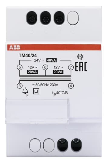 Звонковый трансформатор ABB TM40/24 2CSM228785R0802 - купить по ...