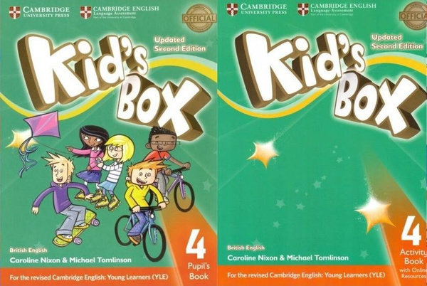 Kids Box 4 Pupil's Book, Activity Book, CD | Evans V. - купить с ...