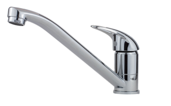 Смеситель ESKO для кухни и мойки с длинным, поворотным изливом Латунь ...