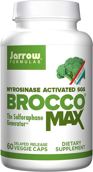 Экстракт семян брокколи, Jarrow Formulas BroccoMax, 60 капсул, для ...