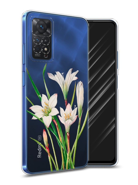 Custodia antiscivolo in TPU Xiaomi Redmi Note 11 Pro/Note 11 Pro 5G - Trasparente