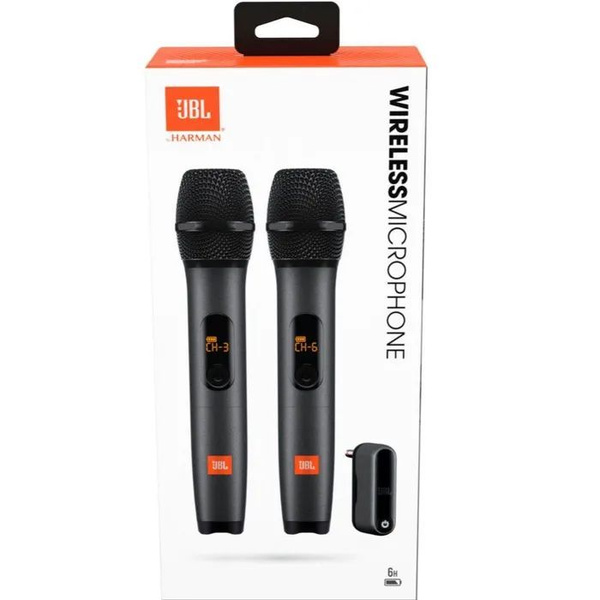 Микрофон универсальный Беспроводной микрофон JBL (2 беспроводных ...