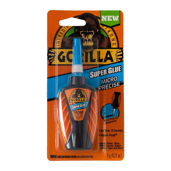 Gorilla Glue Клей строительный Micro Precise Super Glue прозрачный ...