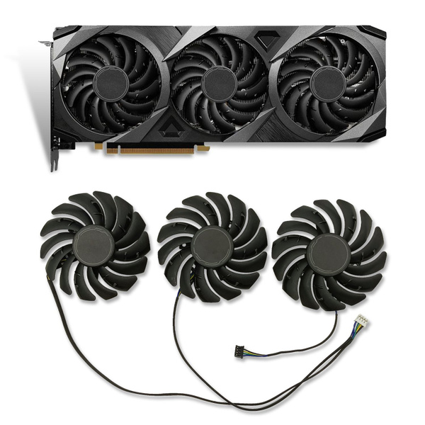 87mm PLD09210B12HH Кулеры (вентиляторы охлаждение) для видеокарты MSI ...