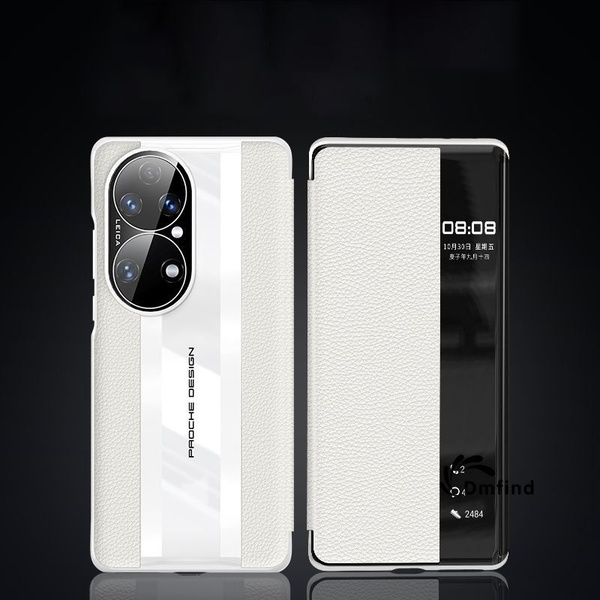 Роскошный кожаный клапан чехол для Huawei P50 (Хуавей П50) - купить с ...
