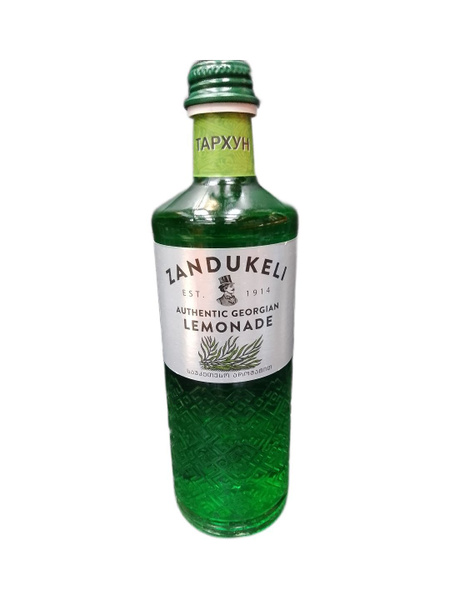 Лимонад Zandukeli Тархун, 0.5 л, стеклянная бутылка, 5 шт. - купить с ...